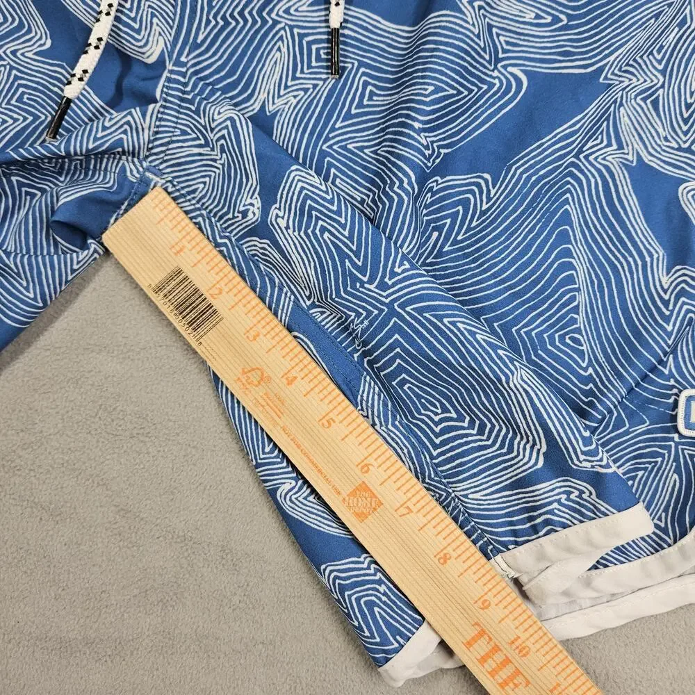 Huk Board Shorts Mens 32 Blue Performance Outdoors Fishing Hiking Swimming Beach